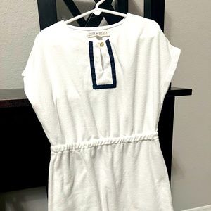 Hope & Henry terry dress swim coverup